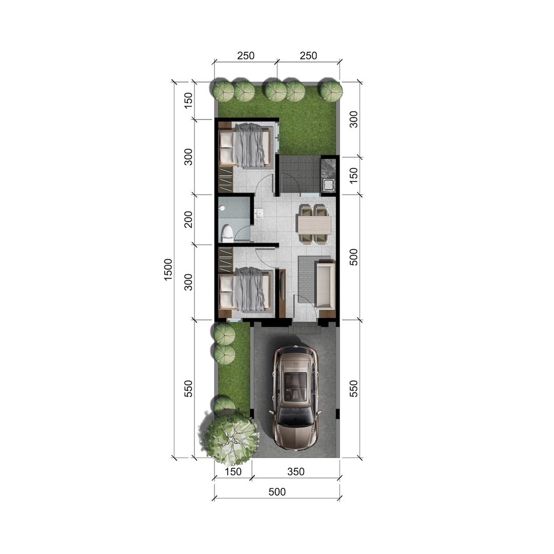 Layout Rumah